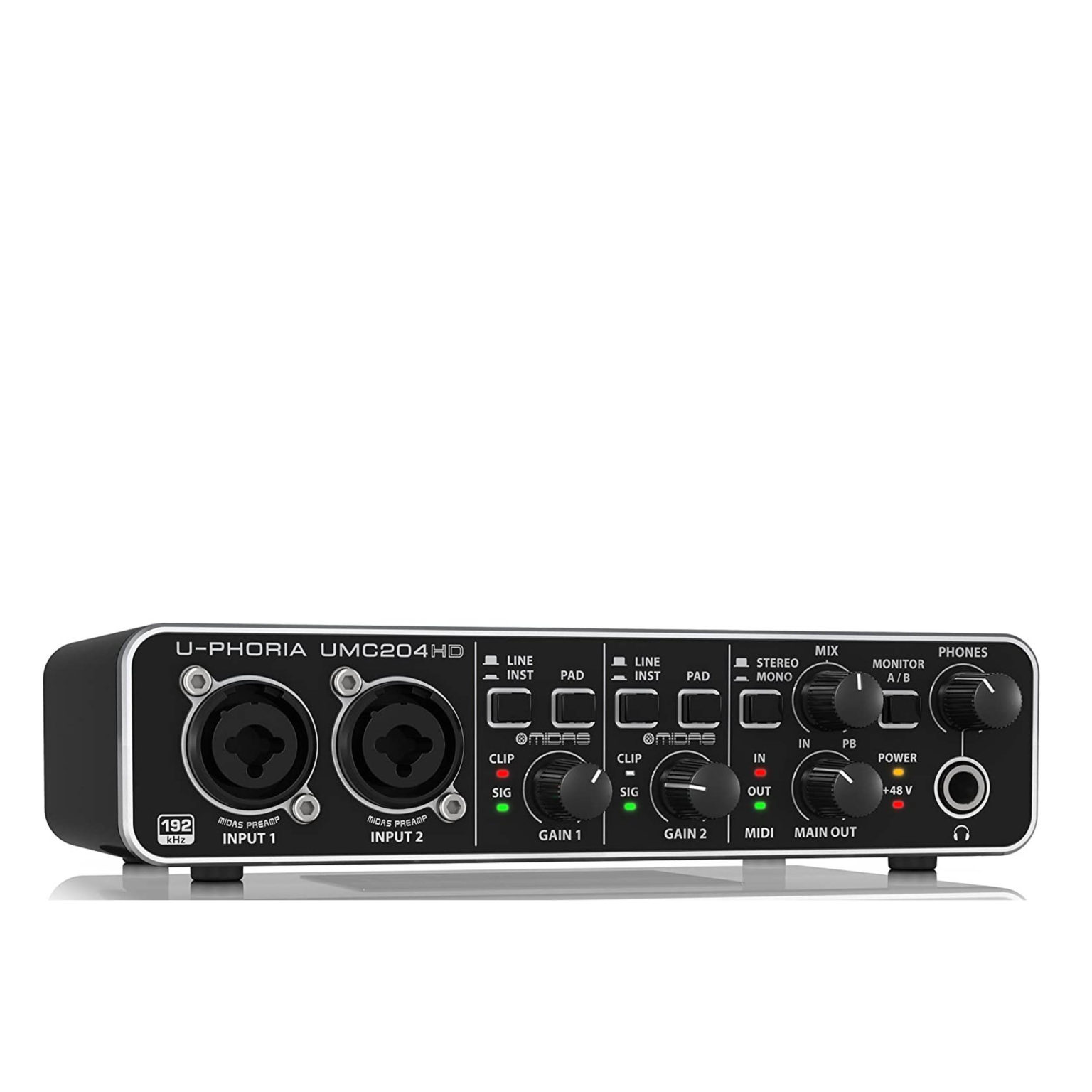 Звуковая карта behringer umc202