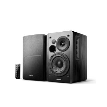 EDIFIER R1280-DBS Parlantes activos de estantería, retro madera - Imagen 4