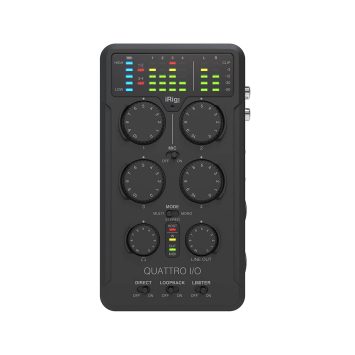 iRig Pro Quattro I/O Interface Profesional para multimedia