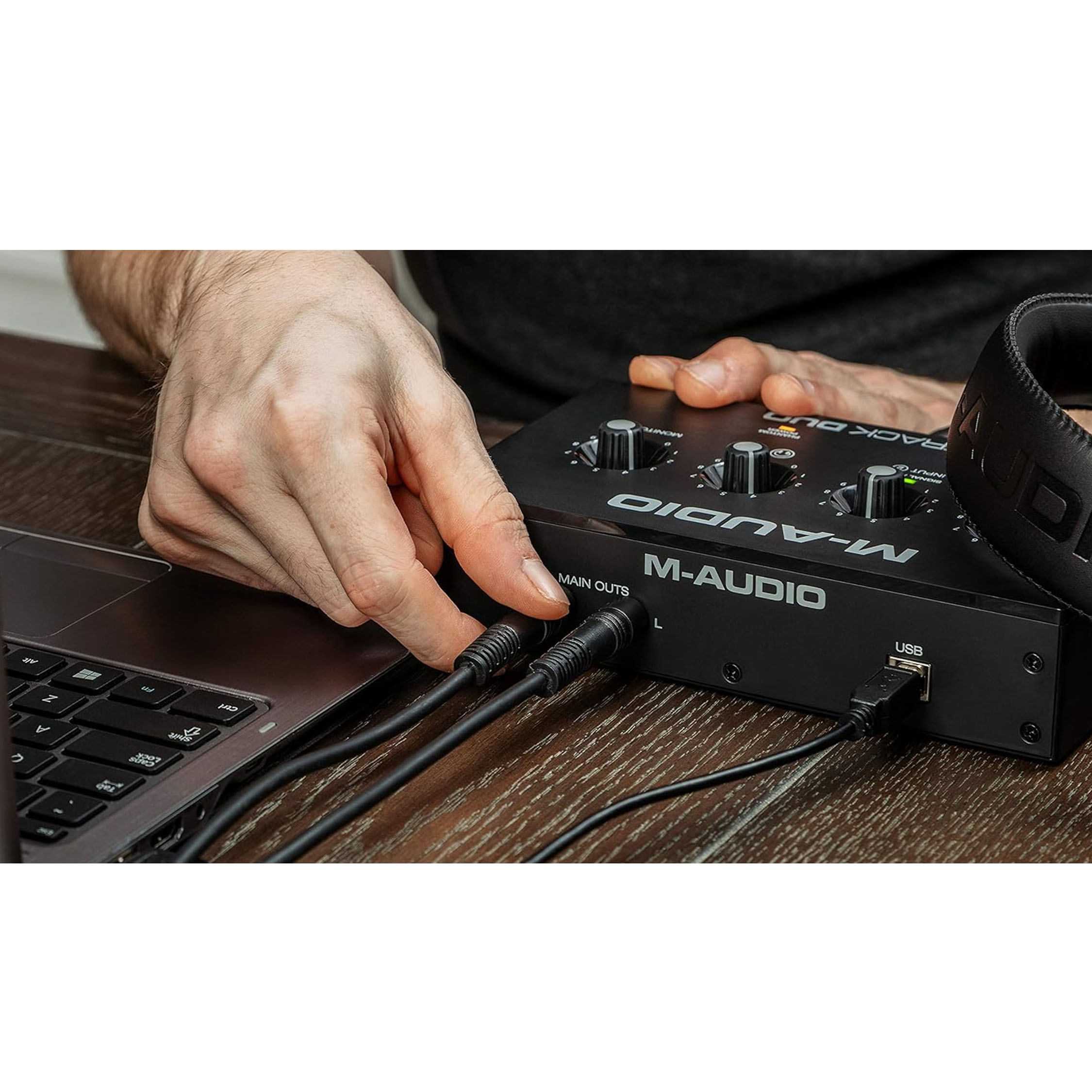 M-Audio M-Track Duo - Interfaz de audio USB para Estudio - Imagen 2