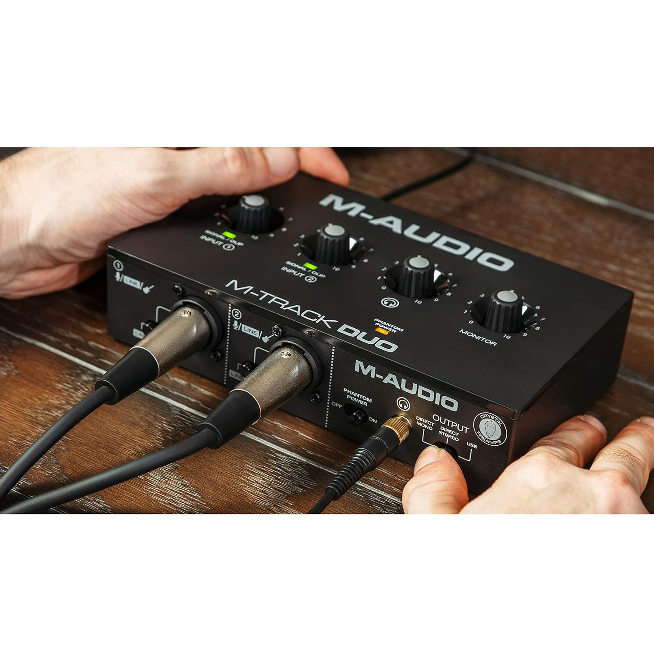 M-Audio M-Track Duo - Interfaz de audio USB para Estudio - Imagen 3