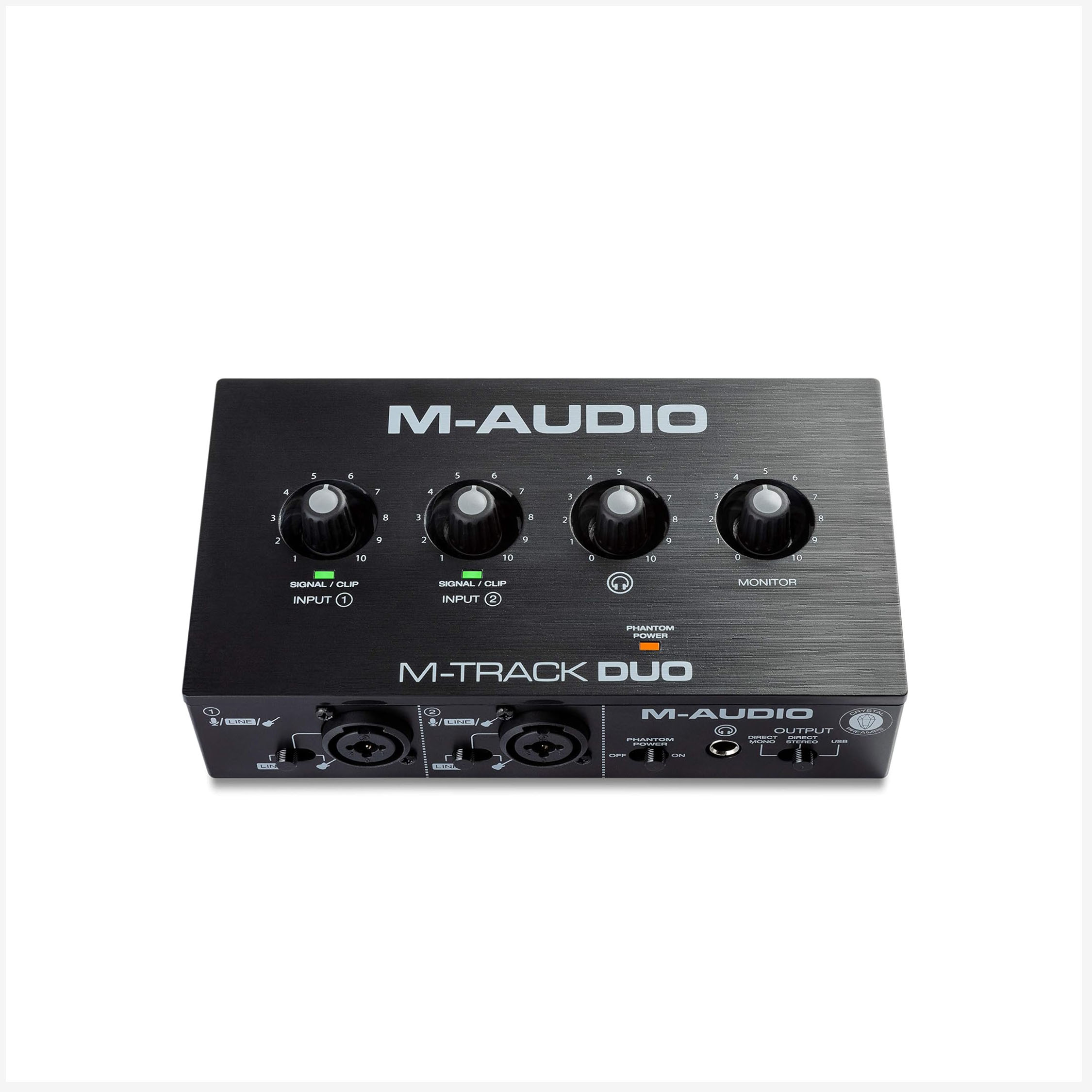 M-Audio M-Track Duo - Interfaz de audio USB para Estudio