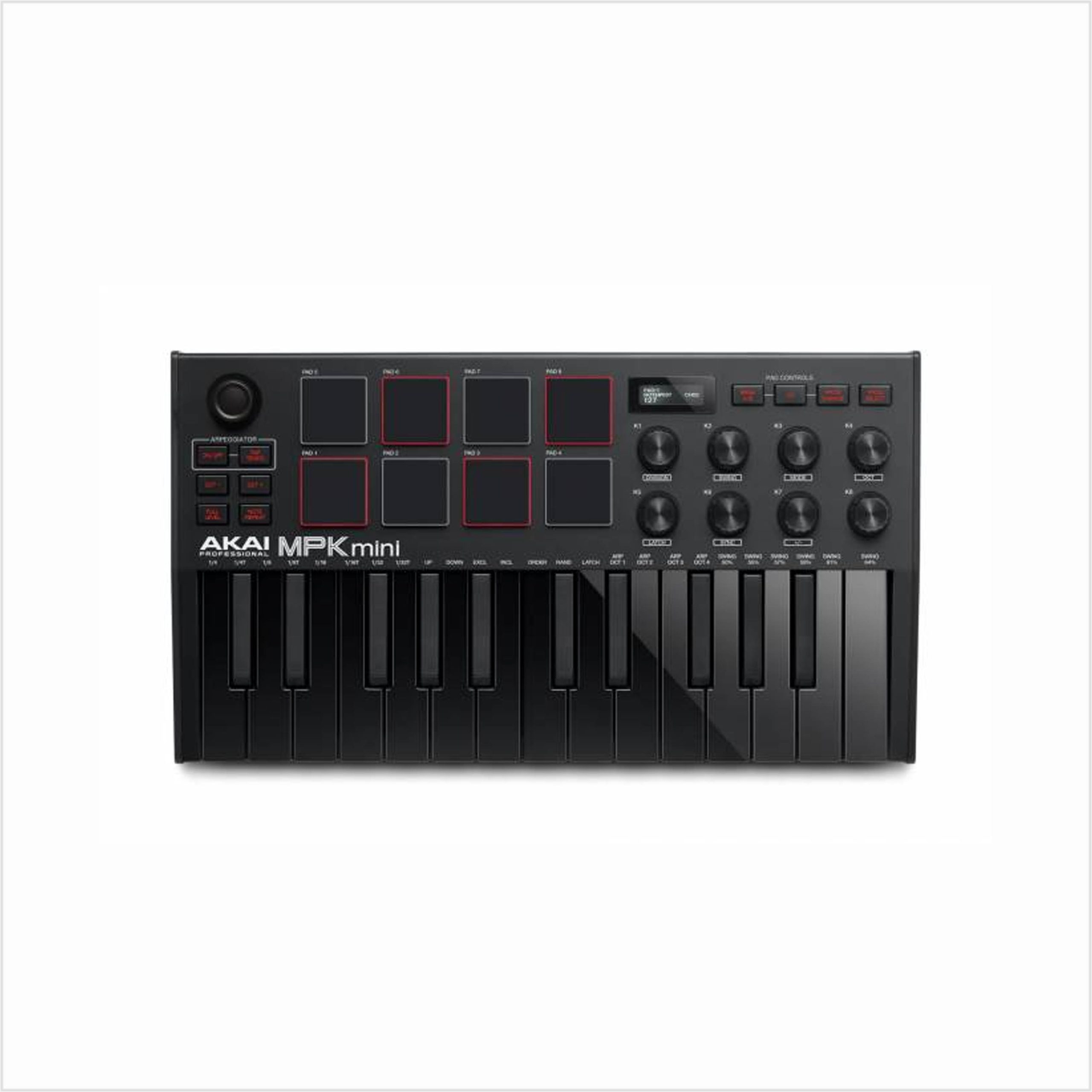 AKAI MPK MINI 3B Controlado keyboard (negro) - Imagen 3