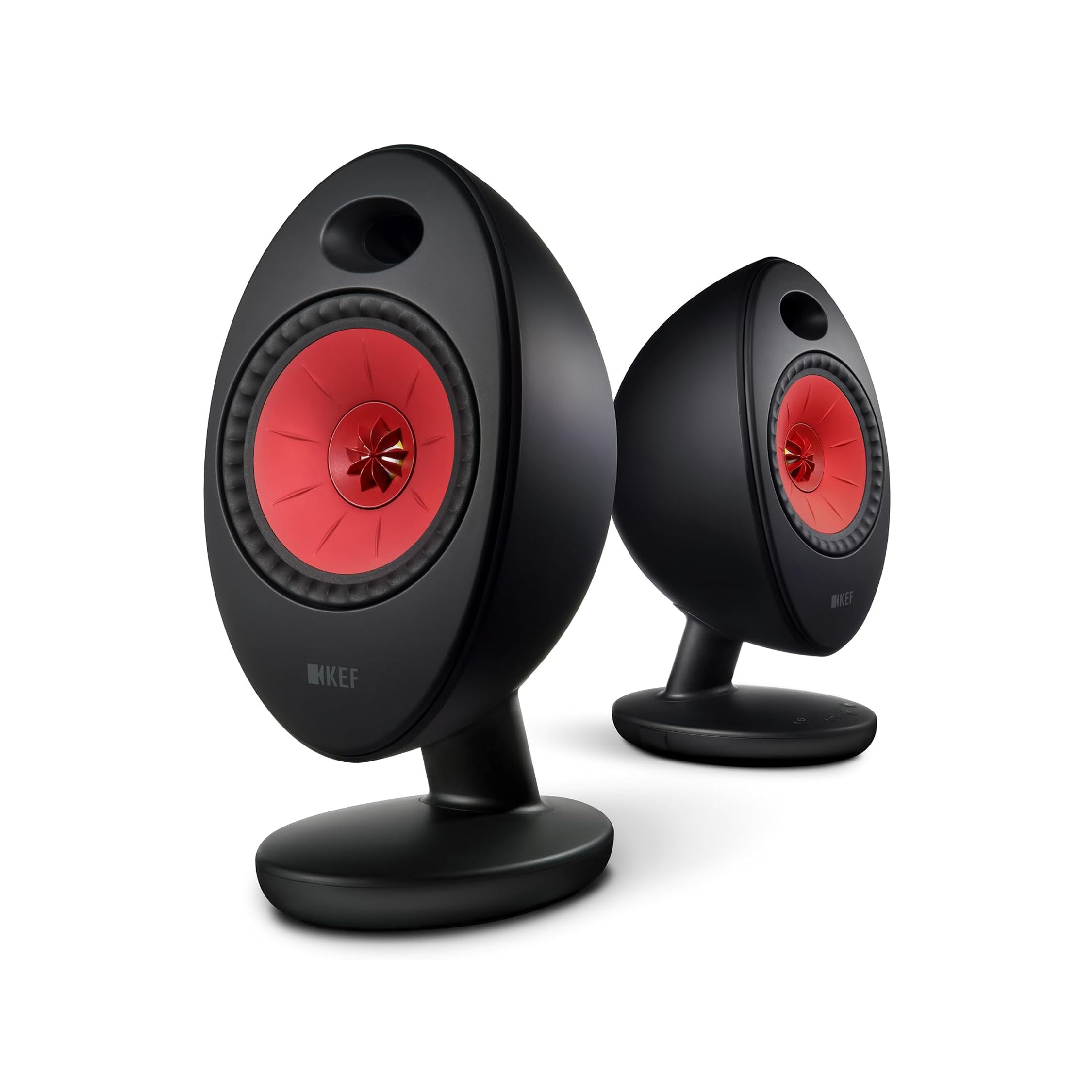 KEF EGG DUO - Altavoces inalámbricos HiFi de superficie (par)